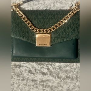 Michael Kors Crossbody and Snakeskin wallet